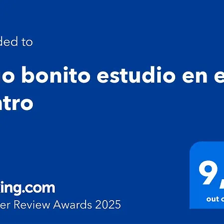 Apartamento Bonito Estudio En El Centro *